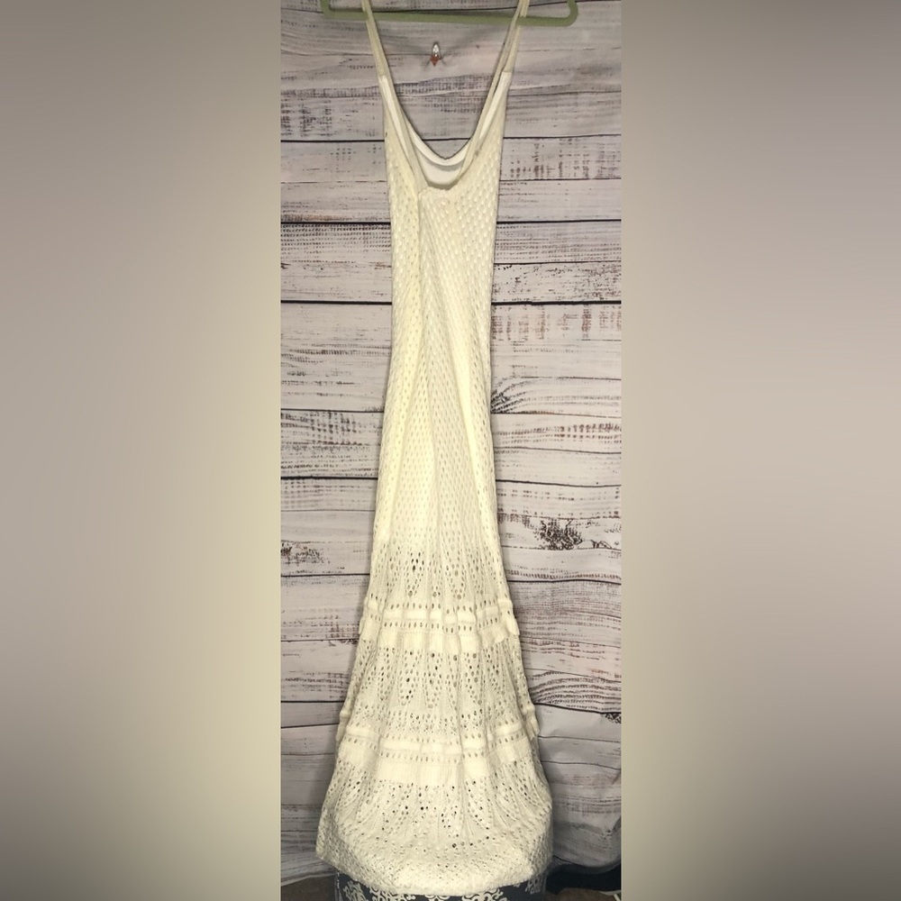 Elegant Cream Lace Dress NWOT size Large - Picture 12 of 16